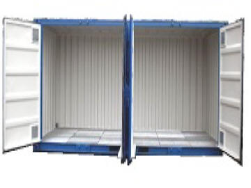 container open side stoccaggio