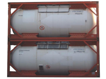 tank container per gas