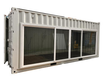container 20' con vetrata
