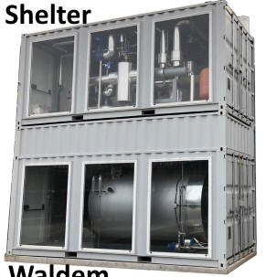 Container elettrolisi idrogeno