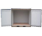 Containeropen side per la Protezione Civile e per la Croce Rossa.