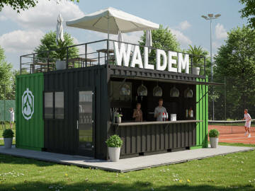container chiosco bar Sport