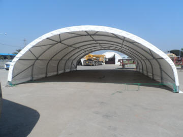 tenso struttura telone container