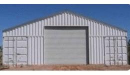 Capannoni realizzaticon container 
