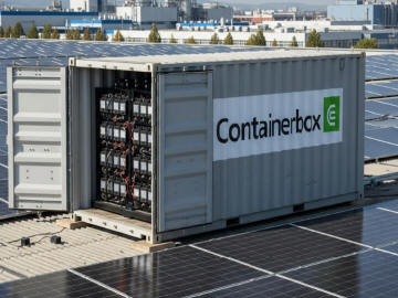 container fotovoltaico inverter shelter