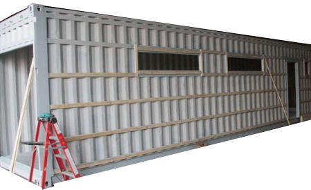 lavorazioni legno su container
