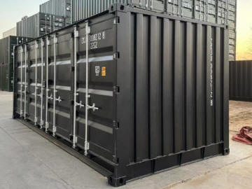 container 20' Open side costruzione