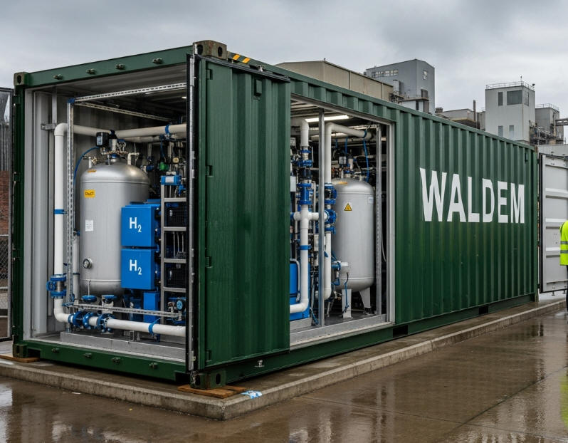 Container per idrogeno celle motori