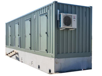 container shelter per inverter