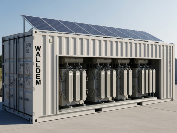 Container shelter Quadri elettrici inverter